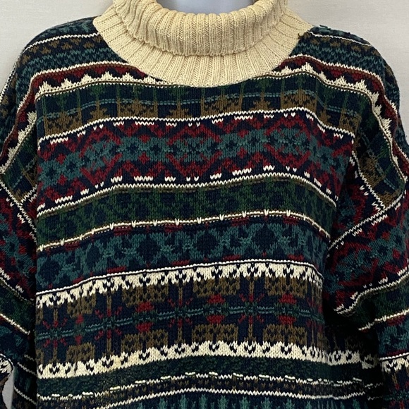Eddie Bauer Turtleneck Sweater Size M F-47 - Picture 5 of 12